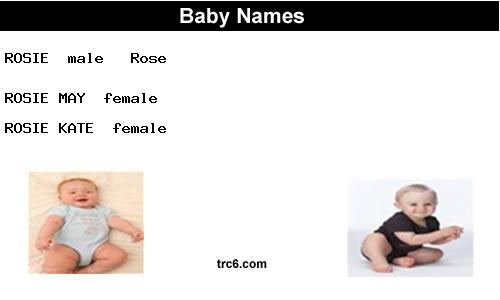 rosie baby names
